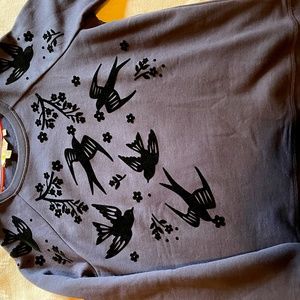 Boden M Sweatshirt with Birds